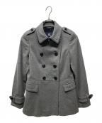 BURBERRY LONDONバーバリーロンドン）の古着「Pコート」｜グレー