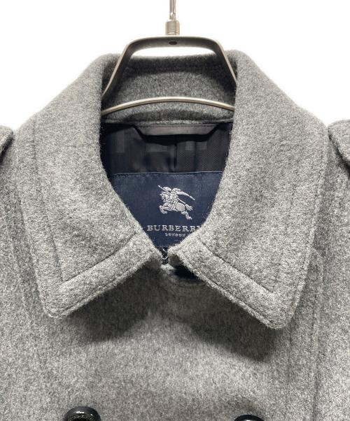 BURBERRY LONDON（バーバリーロンドン）BURBERRY LONDON (バーバリーロンドン) Pコート グレー サイズ:38の古着・服飾アイテム