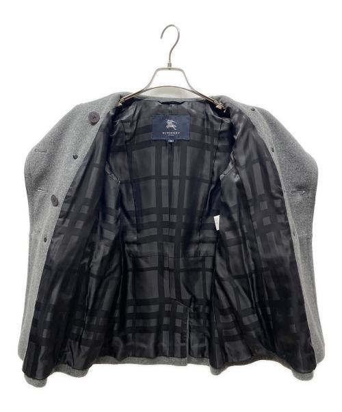 BURBERRY LONDON（バーバリーロンドン）BURBERRY LONDON (バーバリーロンドン) Pコート グレー サイズ:38の古着・服飾アイテム