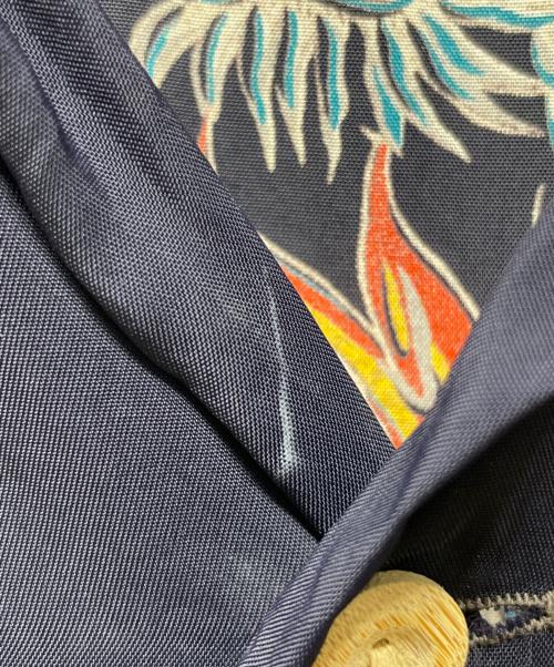 Sun Surf（サンサーフ）Sun Surf (サンサーフ) 半袖シャツ SPECIAL EDITION “TORNADO TIGER” ネイビー サイズ:Lの古着・服飾アイテム