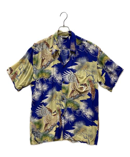 SUNSURF（サンサーフ）SUNSURF (サンサーフ) 半袖シャツ ブルー サイズ:Lの古着・服飾アイテム