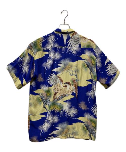 SUNSURF（サンサーフ）SUNSURF (サンサーフ) 半袖シャツ ブルー サイズ:Lの古着・服飾アイテム