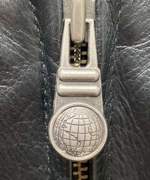 GENUINE MERCHANDISE（ジェニュイン マーチャンダイズ）GENUINE MERCHANDISE (ジェニュイン マーチャンダイズ) レザースタジャン ブラック サイズ:XLの古着・服飾アイテム