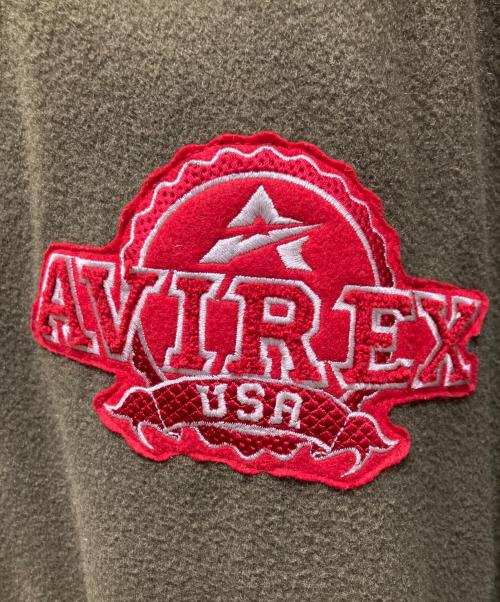 AVIREX（アヴィレックス）AVIREX (アヴィレックス) バーシティジャケット オリーブ サイズ:XLの古着・服飾アイテム