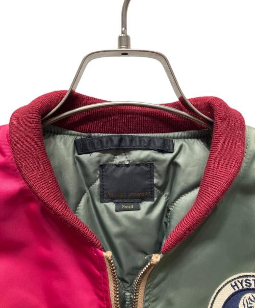 Hysteric Glamour（ヒステリックグラマー）Hysteric Glamour (ヒステリックグラマー) ブルゾン オリーブ×レッド サイズ:Sの古着・服飾アイテム