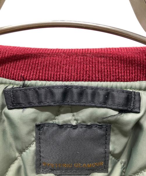 Hysteric Glamour（ヒステリックグラマー）Hysteric Glamour (ヒステリックグラマー) ブルゾン オリーブ×レッド サイズ:Sの古着・服飾アイテム