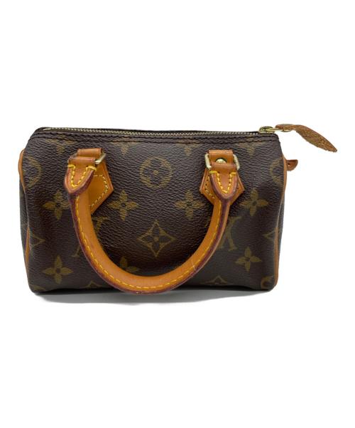 LOUIS VUITTON（ルイ ヴィトン）LOUIS VUITTON (ルイ ヴィトン) ミニスピーディ ブラウン サイズ:ミニの古着・服飾アイテム