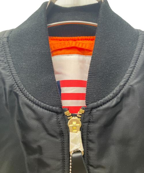 ALPHA（アルファ）ALPHA (アルファ) MA-1ジャケット ブラック サイズ:M 未使用品の古着・服飾アイテム