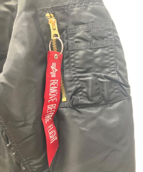 ALPHA（アルファ）ALPHA (アルファ) MA-1ジャケット ブラック サイズ:M 未使用品の古着・服飾アイテム