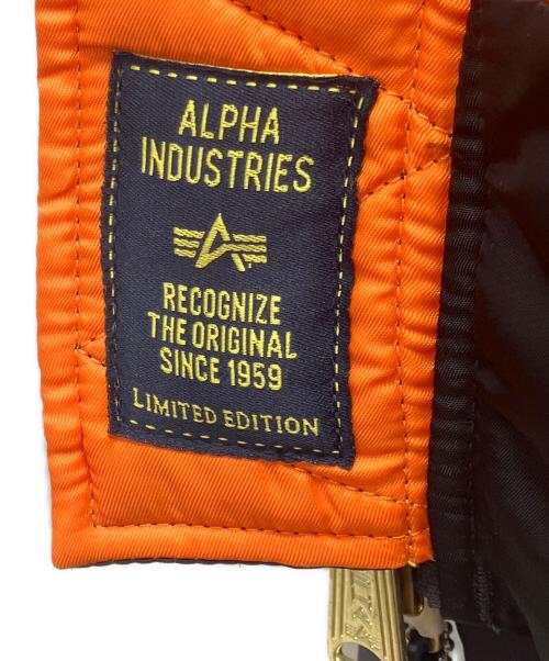ALPHA（アルファ）ALPHA (アルファ) MA-1ジャケット ブラック サイズ:M 未使用品の古着・服飾アイテム