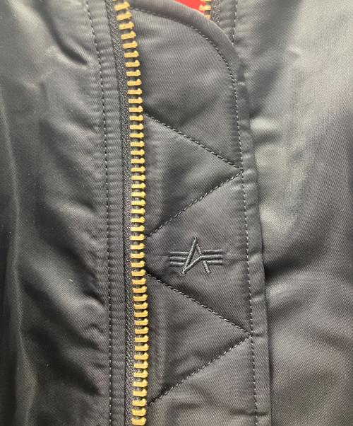 ALPHA（アルファ）ALPHA (アルファ) MA-1ジャケット ブラック サイズ:M 未使用品の古着・服飾アイテム