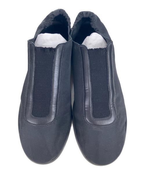 BOTTEGA VENETA（ボッテガベネタ）BOTTEGA VENETA (ボッテガベネタ) スリッポン ブラック サイズ:42の古着・服飾アイテム