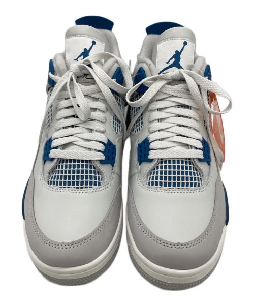 NIKE（ナイキ）NIKE (ナイキ) Air Jordan 4 Retro Industrial Blue グレー×ブルー サイズ:27の古着・服飾アイテム