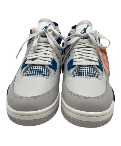 NIKE（ナイキ）NIKE (ナイキ) Air Jordan 4 Retro Industrial Blue グレー×ブルー サイズ:27の古着・服飾アイテム