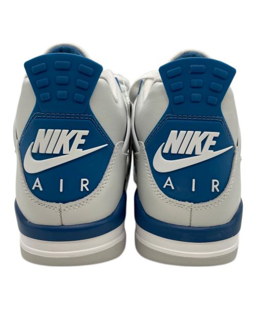 NIKE（ナイキ）NIKE (ナイキ) Air Jordan 4 Retro Industrial Blue グレー×ブルー サイズ:27の古着・服飾アイテム