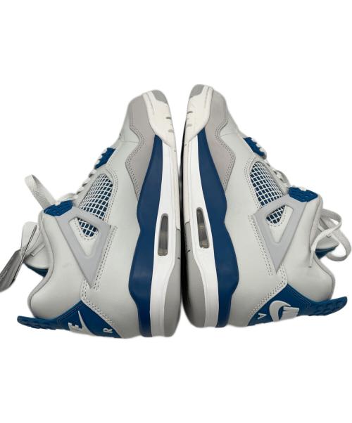 NIKE（ナイキ）NIKE (ナイキ) Air Jordan 4 Retro Industrial Blue グレー×ブルー サイズ:27の古着・服飾アイテム