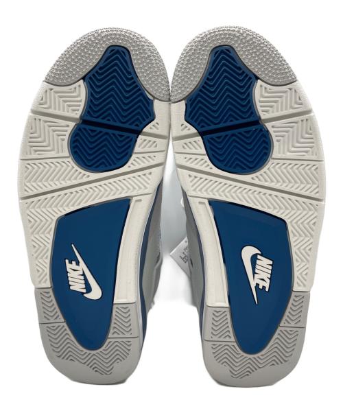 NIKE（ナイキ）NIKE (ナイキ) Air Jordan 4 Retro Industrial Blue グレー×ブルー サイズ:27の古着・服飾アイテム