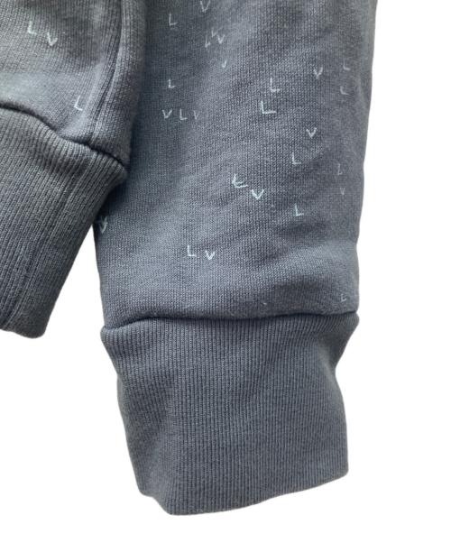 LOUIS VUITTON（ルイ ヴィトン）LOUIS VUITTON (ルイ ヴィトン) ダミエスプレッドプリントスウェット グレー サイズ:Mの古着・服飾アイテム
