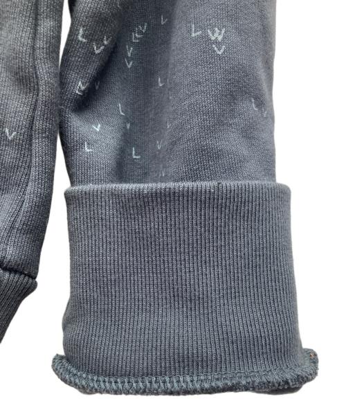 LOUIS VUITTON（ルイ ヴィトン）LOUIS VUITTON (ルイ ヴィトン) ダミエスプレッドプリントスウェット グレー サイズ:Mの古着・服飾アイテム