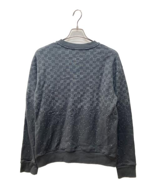 LOUIS VUITTON（ルイ ヴィトン）LOUIS VUITTON (ルイ ヴィトン) ダミエスプレッドプリントスウェット グレー サイズ:Mの古着・服飾アイテム