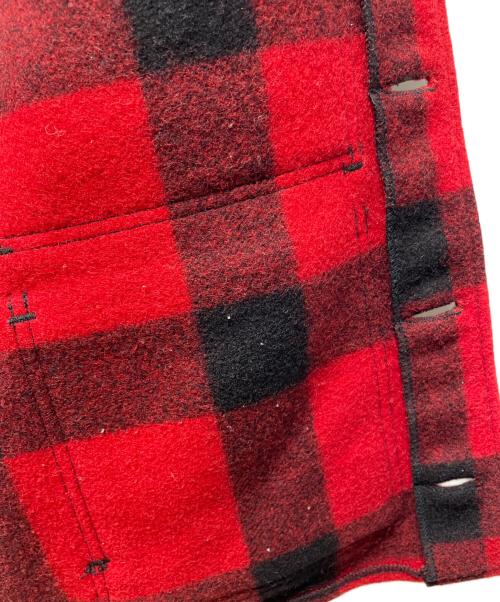 FILSON（フィルソン）FILSON (フィルソン) マッキーノジャケット USA製  レッド サイズ:40の古着・服飾アイテム