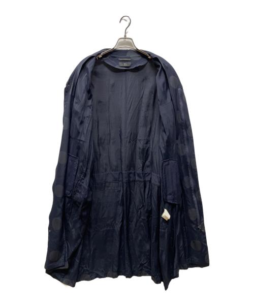 Y's（ワイズ）Y's (ワイズ) ドット柄コート ブラック サイズ:1の古着・服飾アイテム