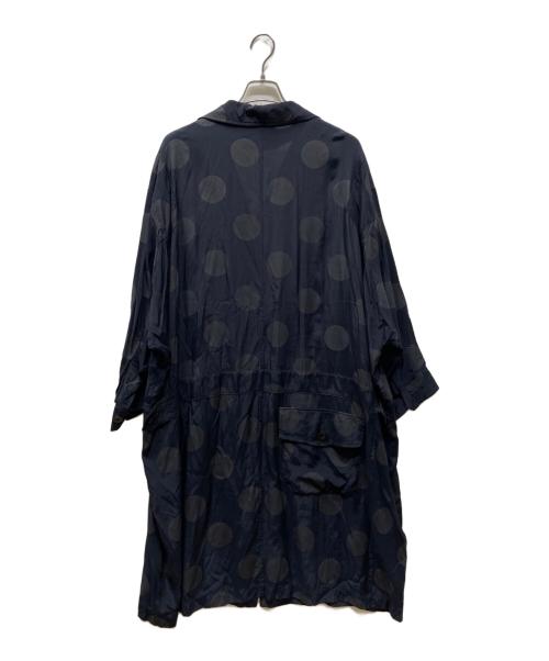 Y's（ワイズ）Y's (ワイズ) ドット柄コート ブラック サイズ:1の古着・服飾アイテム