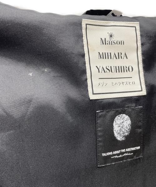 Maison MIHARA YASUHIRO（メゾン ミハラ ヤスヒロ）Maison MIHARA YASUHIRO (メゾン ミハラ ヤスヒロ) 転写デニムジャケット 25SS ネイビー サイズ:48の古着・服飾アイテム