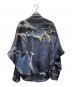 Maison MIHARA YASUHIRO (メゾン ミハラ ヤスヒロ) 転写デニムジャケット 25SS ネイビー サイズ:48：45000円