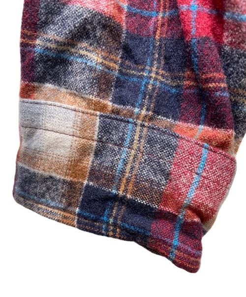 PENDLETON（ペンドルトン）PENDLETON (ペンドルトン) 長袖ウールシャツ ネイビー×レッド サイズ:Lの古着・服飾アイテム