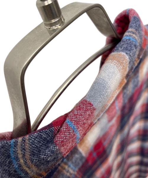 PENDLETON（ペンドルトン）PENDLETON (ペンドルトン) 長袖ウールシャツ ネイビー×レッド サイズ:Lの古着・服飾アイテム