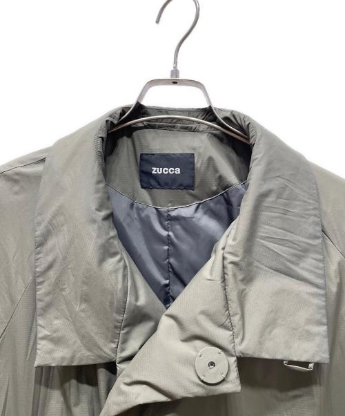 ZUCCA（ズッカ）ZUCCA (ズッカ) ダウンコート ALLIED DOWN 22AW カーキ サイズ:XSの古着・服飾アイテム