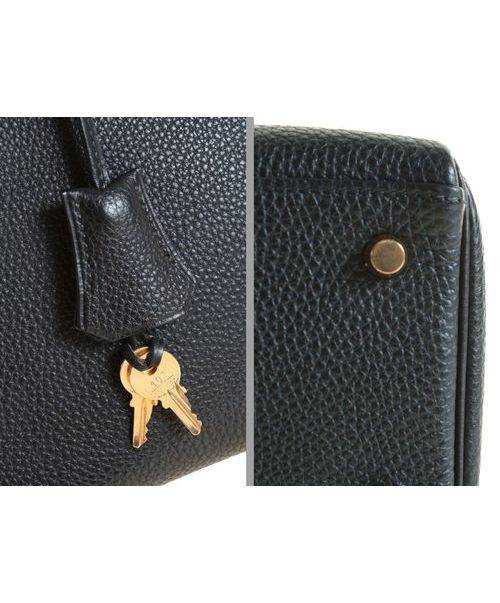 HERMES（エルメス）HERMES (エルメス) ケリーバッグ28 ブラック ケリー28 内縫い トゴの古着・服飾アイテム