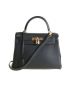 HERMES（エルメス）の古着「ケリーバッグ28」｜ブラック