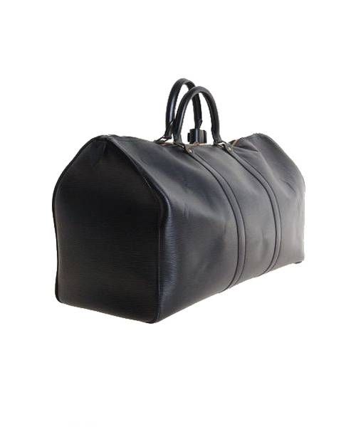 LOUIS VUITTON（ルイ ヴィトン）LOUIS VUITTON (ルイヴィトン) キーポル50ボストンバッグ ブラック サイズ:50の古着・服飾アイテム