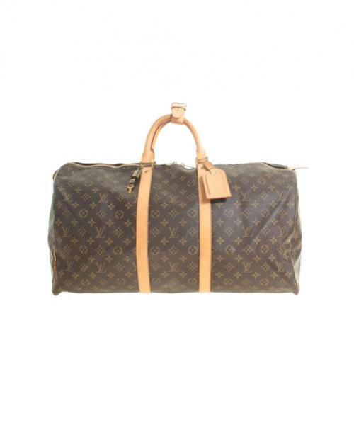 LOUIS VUITTON（ルイ ヴィトン）LOUIS VUITTON (ルイヴィトン) キーポル55/トラベルバッグ ブラウン サイズ:55の古着・服飾アイテム