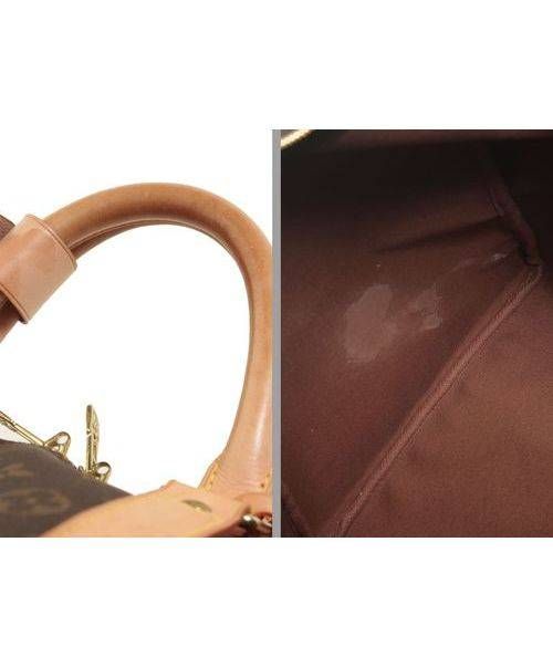 LOUIS VUITTON（ルイ ヴィトン）LOUIS VUITTON (ルイヴィトン) キーポル55/トラベルバッグ ブラウン サイズ:55の古着・服飾アイテム
