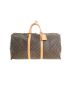LOUIS VUITTON（ルイヴィトン）の古着「キーポル55/トラベルバッグ」｜ブラウン