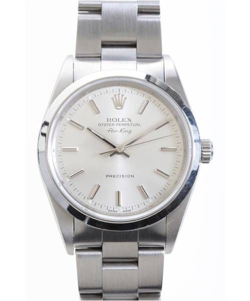ROLEX（ロレックス）ROLEX (ロレックス) 腕時計 シルバー エアキング 14000M 自動巻き ステンレススチールの古着・服飾アイテム