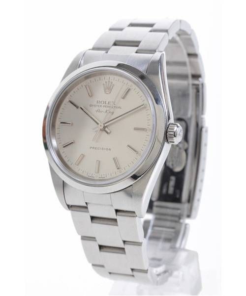 ROLEX（ロレックス）ROLEX (ロレックス) 腕時計 シルバー エアキング 14000M 自動巻き ステンレススチールの古着・服飾アイテム