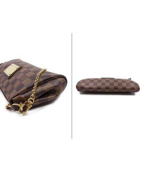 LOUIS VUITTON（ルイ ヴィトン）LOUIS VUITTON (ルイヴィトン) エヴァ/ポーチ ブラウン サイズ:- ダミエ N55213 DU4048の古着・服飾アイテム