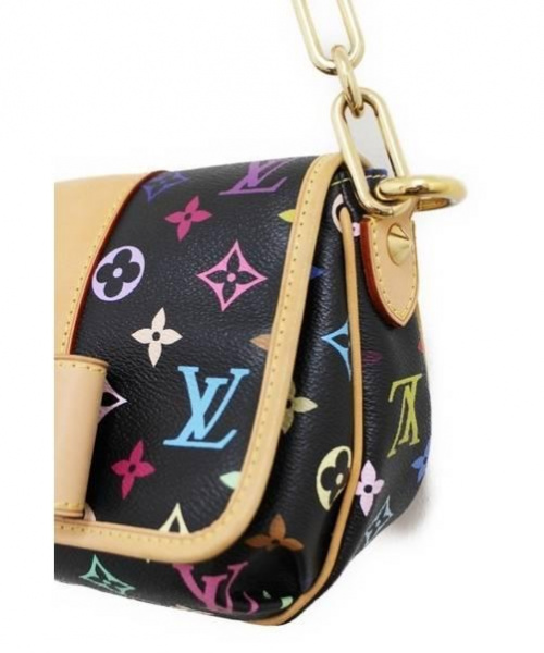 LOUIS VUITTON（ルイ ヴィトン）LOUIS VUITTON (ルイヴィトン) パティ ブラック サイズ:- モノグラム・マルチカラー M40306 ■の古着・服飾アイテム