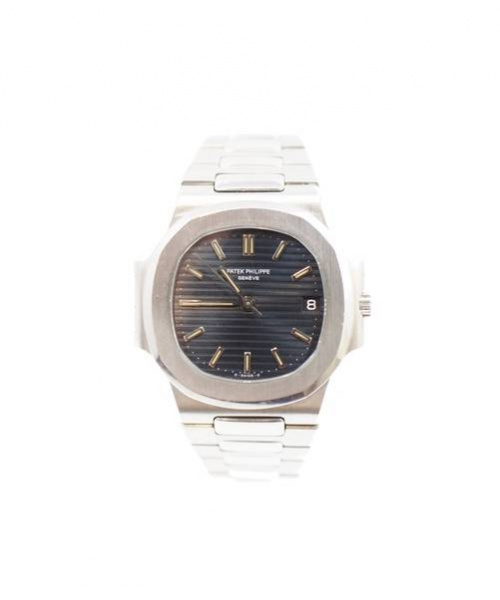 PATEK PHILIPPE（パテックフィリップ）PATEK PHILIPPE (パテックフィリップ) ノーチラス/リストウォッチ ブルー ノーチラス 3800/1A 自動巻き ステンレススチールの古着・服飾アイテム