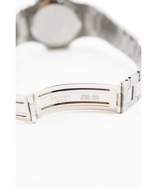 PATEK PHILIPPE（パテックフィリップ）PATEK PHILIPPE (パテックフィリップ) ノーチラス/リストウォッチ ブルー ノーチラス 3800/1A 自動巻き ステンレススチールの古着・服飾アイテム