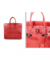 中古・古着 HERMES (エルメス) オータクロア28 レッド/ルージュ ヴォーエプソン □J刻印：598000円