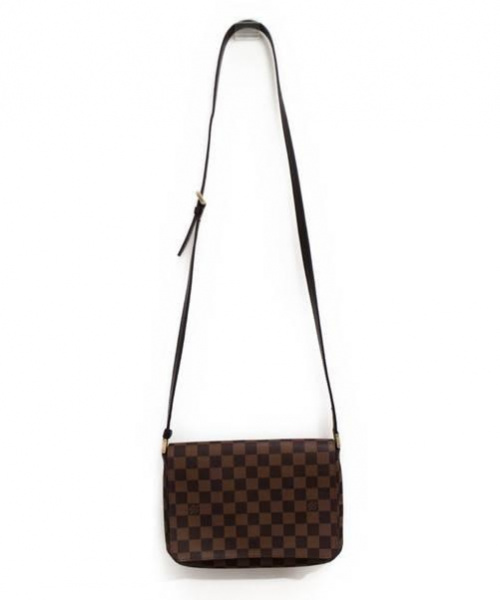 LOUIS VUITTON（ルイ ヴィトン）LOUIS VUITTON (ルイヴィトン) ミュゼットタンゴ ブラウン サイズ:- ダミエ M51388の古着・服飾アイテム