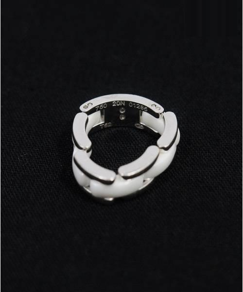 CHANEL（シャネル）CHANEL (シャネル) J2642/ウルトラコレクションリング/K18WG ホワイト サイズ:T52(約11号) K18WGの古着・服飾アイテム
