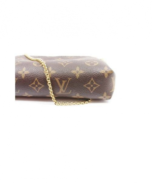 LOUIS VUITTON（ルイ ヴィトン）LOUIS VUITTON (ルイヴィトン) モノグラムパラス・クラッチ ブラウン×ピンク サイズ:-の古着・服飾アイテム