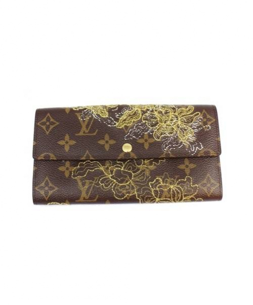LOUIS VUITTON（ルイ ヴィトン）LOUIS VUITTON (ルイヴィトン) ポルトフォイユ・サラ ブラウン サイズ:-の古着・服飾アイテム