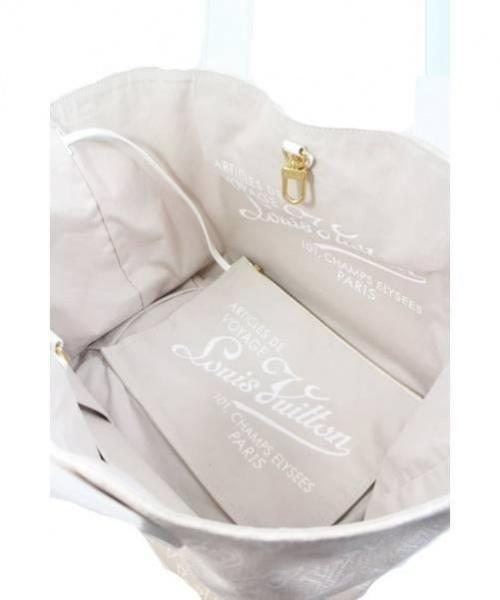 LOUIS VUITTON（ルイ ヴィトン）LOUIS VUITTON (ルイヴィトン) カバイパネマGM ベージュ サイズ:GM ビーチライン M95986 キャンバス MB1029の古着・服飾アイテム